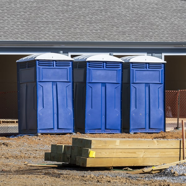 are there any restrictions on where i can place the porta potties during my rental period in Sulphur OK